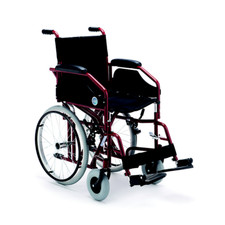 KSP Fauteuil roulant pour handicapés Slim N20 passages étroits autopropulsé Roug