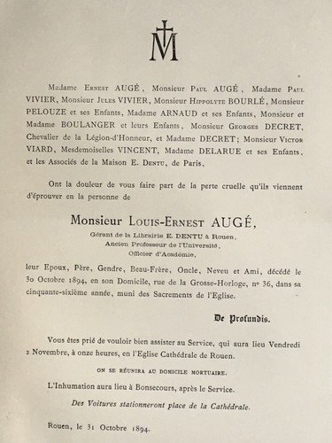 Ernest auge vivier bourle - vivier,