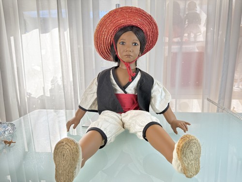 Poupée artiste annette - poupée, d'artiste