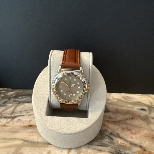 Nautica 36mm watch two - nautica, tone