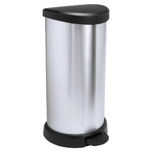 Poubelle acier avec - poubelle, en