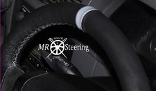 Couvre Volant En Cuir Noir