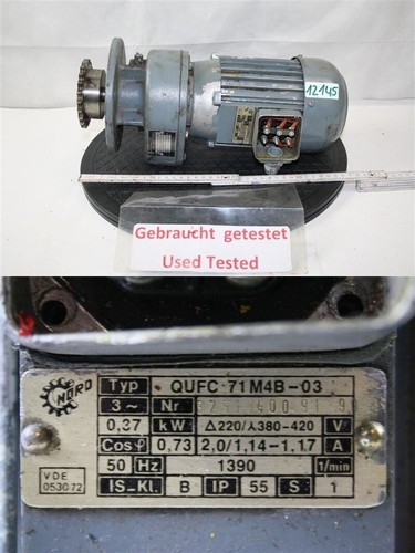 Moteur réducteur nord kw - moteur,