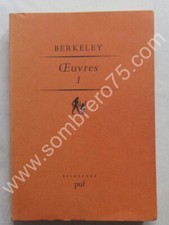 BERKELEY. Oeuvres I -