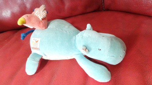 Doudou musical hippopotame - musical, les