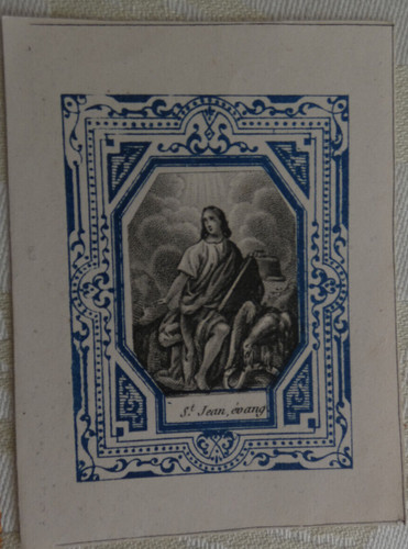 Image pieuse saint jean