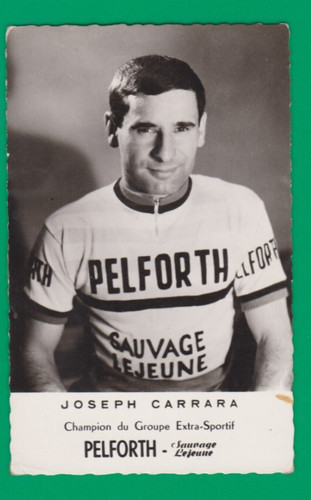 Cyclisme carte cycliste joseph - carte,