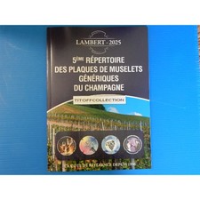 5 ème répertoire des plaques de muselets du champagne génériques (2025)