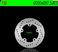 Disque de frein moto scooter Avant NG rond Piaggio Zip 125 de 2000 à 2001