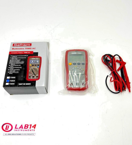 Sefram 7203 multimeter 6000 - sefram,