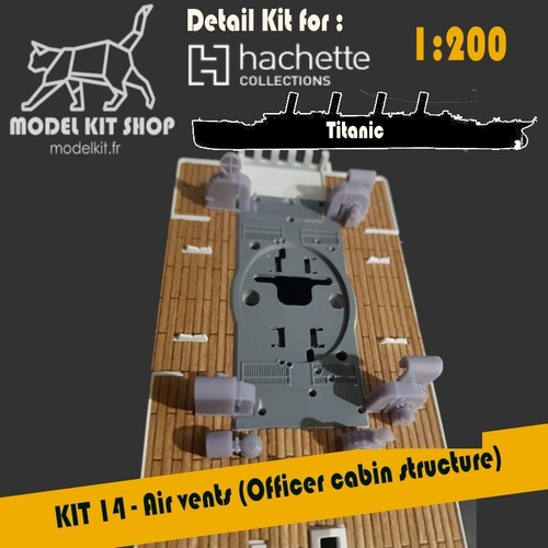 2022 titanic hachette - 2022, 1:200