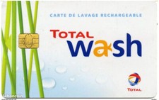 CARTE TOTAL WASH montant 46 euros  , ENVOI EN LETTRE SUIVI