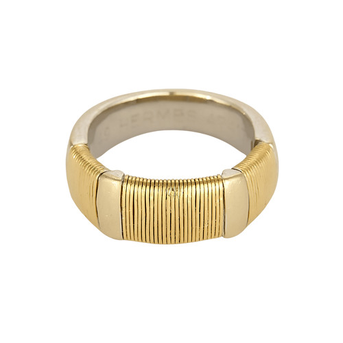 Bague hermès vintage or - vintage,