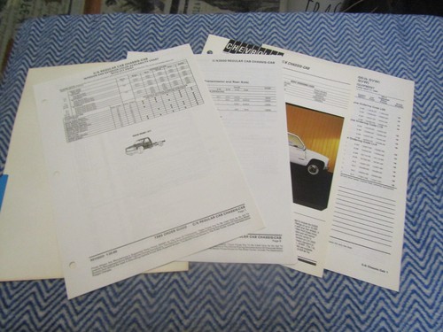 1989 chevrolet châssis - 1989,
