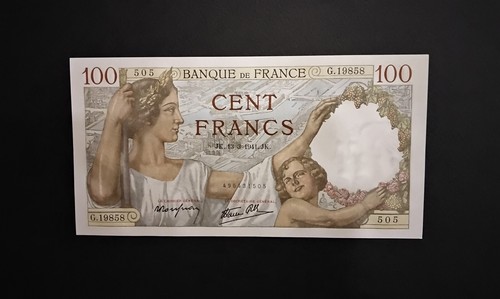 Billet banque 100fr sully - de,