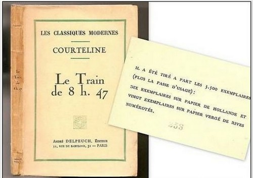 Train 8h47 courteline - train, de