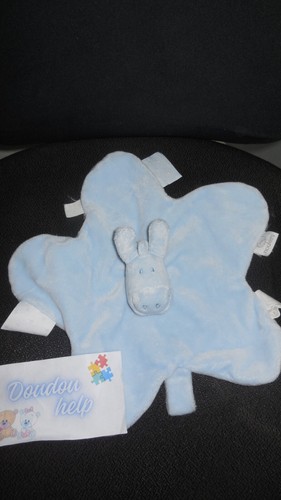 Doudou plat âne - doudou,