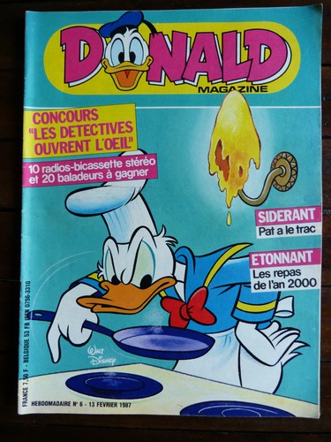 Donald magazine de 1987 - n°6,