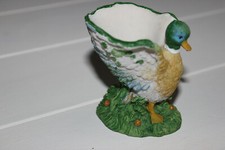 COQUETIER CANARD EN RESINE