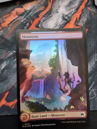 Mountain foil full art - full,