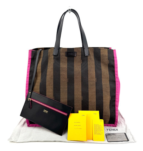 Sac fourre tout fendi toile - sac,