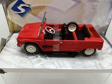 1:18 Solido Citroën Méhari Rouge Sans Boîte Carton