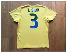 Tshirt Maillot Nike Bresil Thiago silva PSG Barca Chelsea Mbappé Neymar Bayern