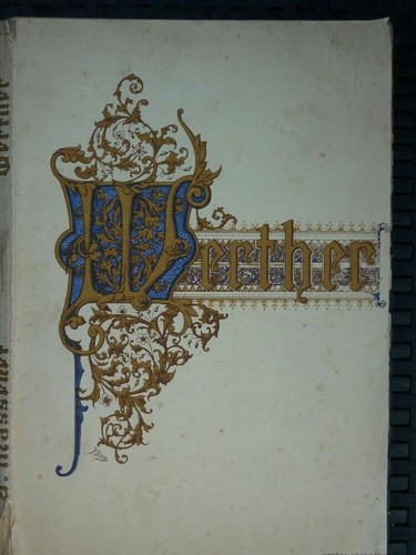Werther drame lyrique - werther,