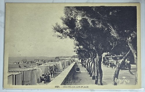 Cpa châtelaillon plage - cpa,