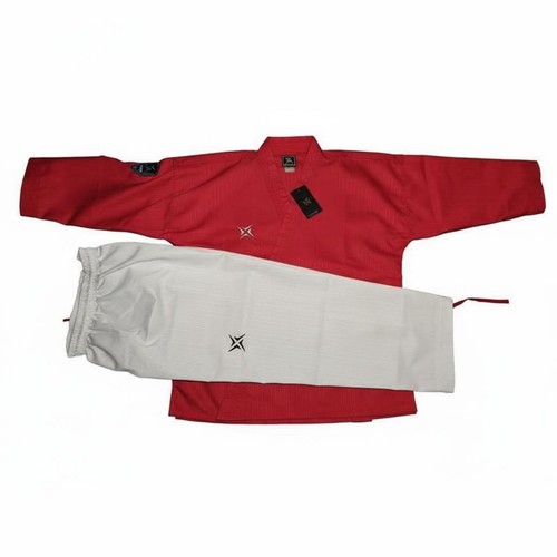 Ensemble dobok rouge betnc - et,