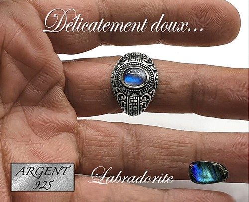 Belle bague argent - 925, et