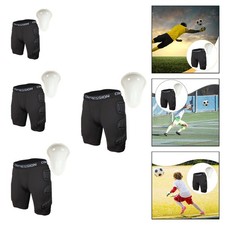 Short de protection de gardien but respirant pour sports contact, protection