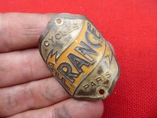 Ancienne Plaque  de Vélo Cycles LA FRANCE PARIS