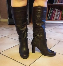 SAN MARINA bottes talons cuir