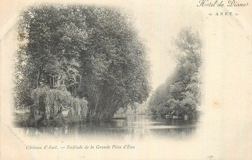 Chateau anet enfilade - d'anet,