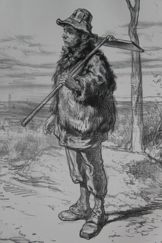 Gavarni lithographie originale - gavarni,