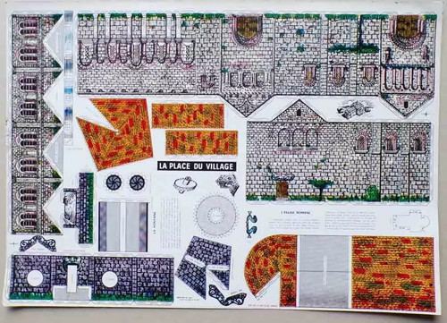 Planche découpage - planche, de