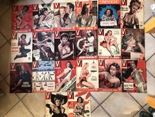 Lot 20 V Voilà MAGAZINE 1948 1949 cinéma Music-hall PIN-UP Vintage État++++