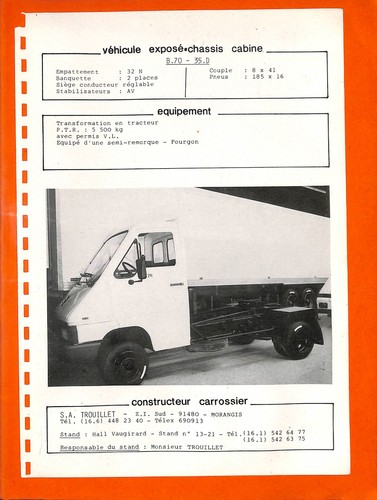 Renault tracteur - b, 70