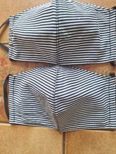 LOT DE 2  MASQUES EN TISSU 100% COTON REUTILISABLE