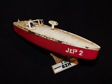 BEL ANCIEN CANOT AUTOMOBILE JEP 2 / EN TOLE / MECANISME OK / #.2