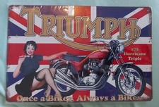 Plaque publicitaire en tôle