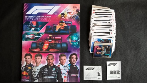 Topps 2021 album vide - f1, 2021-