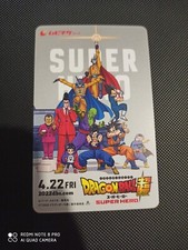 Dragon Ball Z Super Ticket de cinéma Movie Ticket utilisé en très bonne état 12