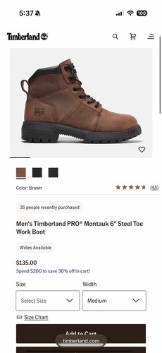 Timberland pro montauk - pro,