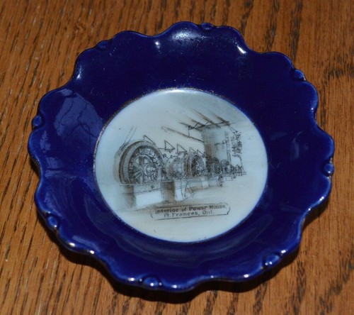 1910 souvenir china cobalt - souvenir,
