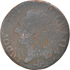 [#866888] Monnaie, France, Louis XVI, 1/2 Sol ou 1/2 sou, 1/2 Sol, 1785, Rouen, 