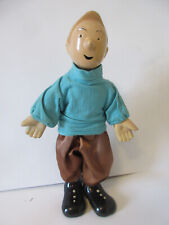 Grande Figurine " TINTIN  " (Tête - mains - pied en Porcelaine ) 32 CM  giftoys