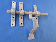 Verrou cochonnier ancien fer