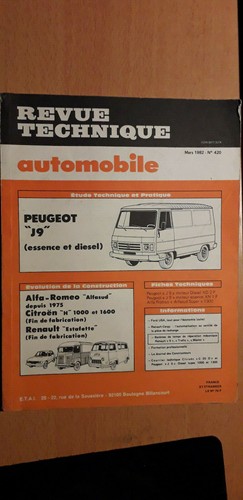 Peugeot essence diesel - j9,